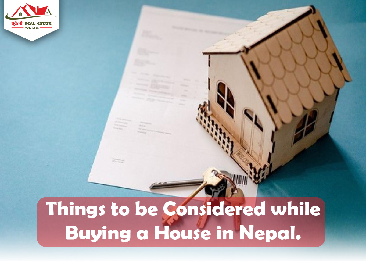 Things to be Considered while Buying a House in Nepal.